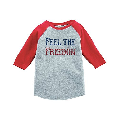 Custom Party Shop Kids Feel The Freedom 4th of July Hoodie Pullover 